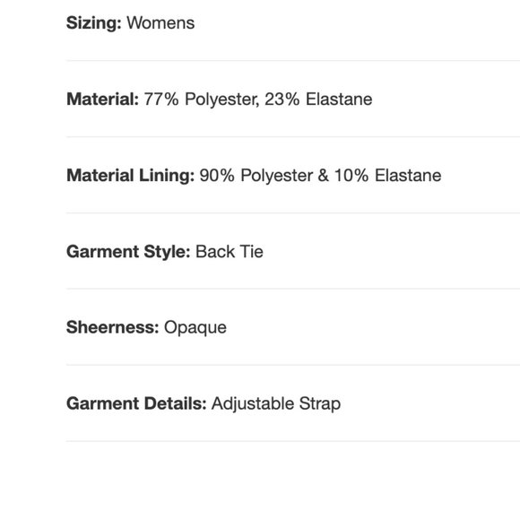 LIBERTY & JUSTICE TRIANGLE BIKINI TOP - XS - PINK - BEACH, POOL, SWIM - NWT - Picture 5 of 5